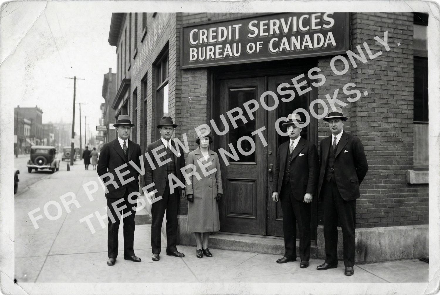 The original CBS Canada office and founding team